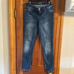 Maurices Blue Skinny Jeans Modern Style